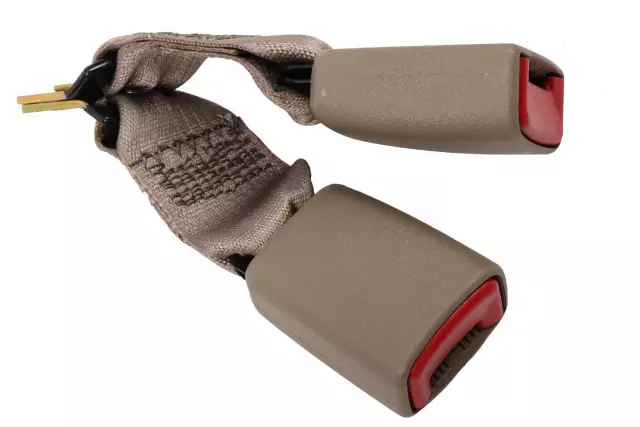 Neutral 3rd Row Center Seat Belt with Buckle