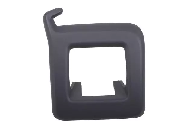Dark Galvanized Cool Rear Passenger Side Seat Back Latch Release Handle Bezel