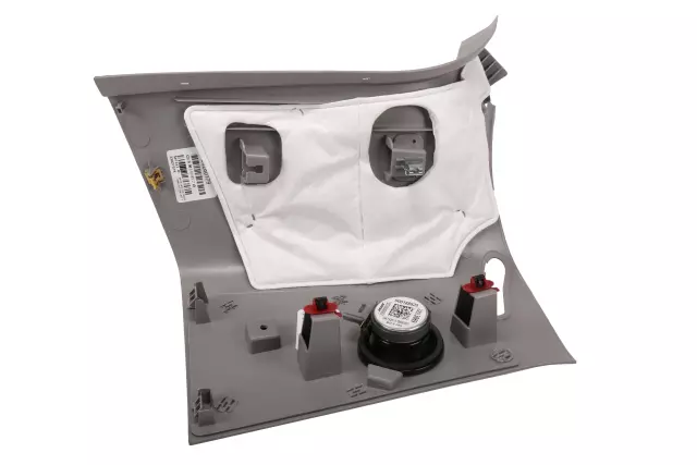 Light Ash Gray Passenger Side Body Rear Corner Upper Garnish Molding