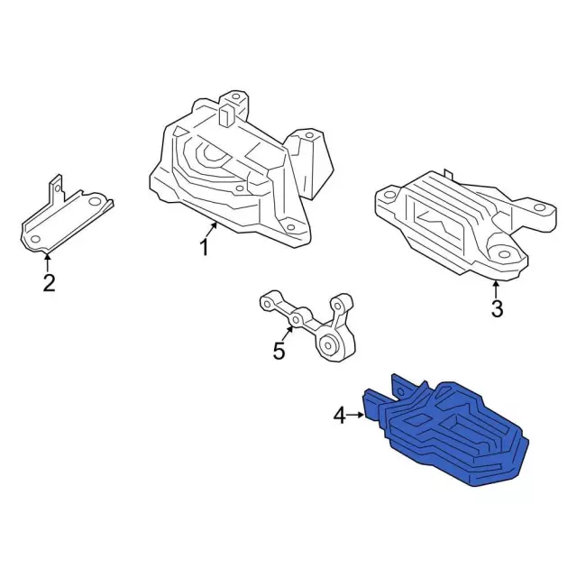 nz6z6068f - Ford Engine Support Rod | Levittown Ford Parts
