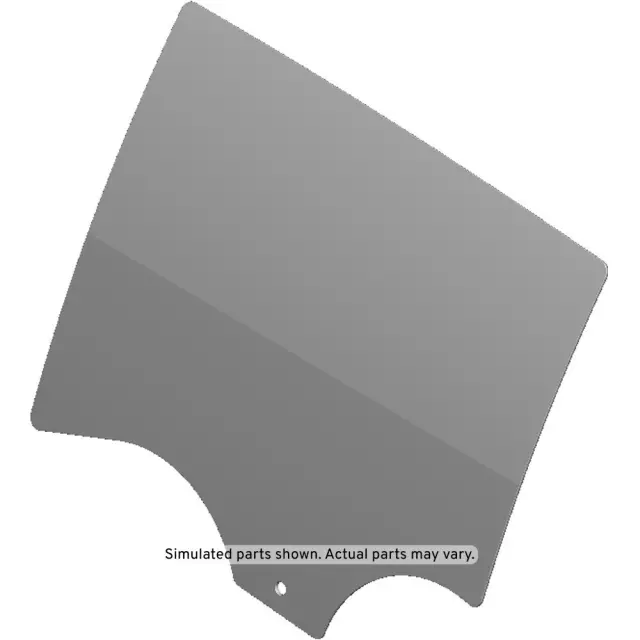 Driver Side Rear Door Window