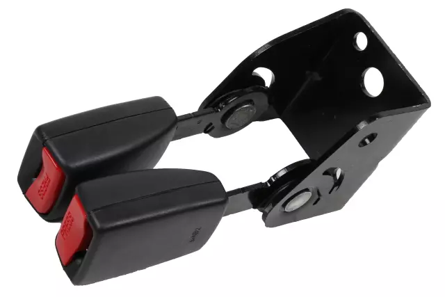 Ebony Rear Center Seat Belt with Buckle