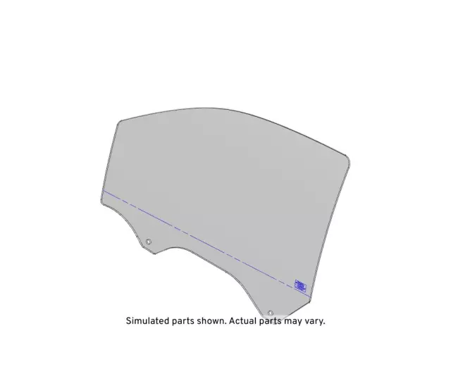 Front Driver Side Door Window