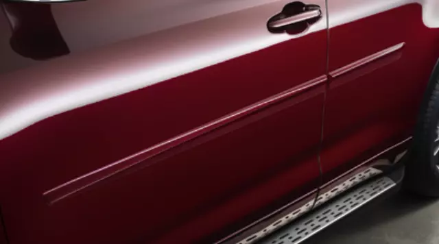 thumbnail image 2 of Left Rear Door Rocker Molding Trim For 2014-2019 Toyota Highlander (Driver Side) – Unpainted 2 of 4