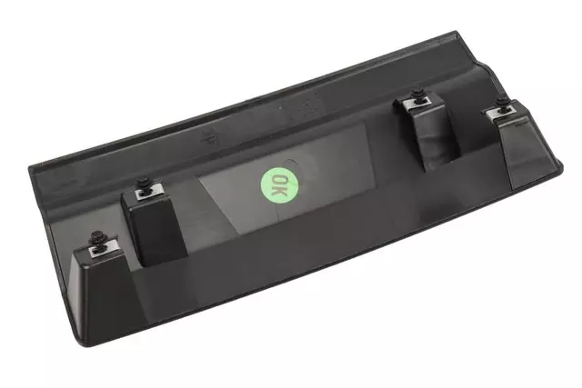 Anthracite Front License Plate Mount Trim Cover