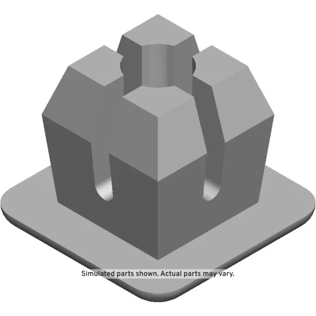 Front Side Door Window Belt Reveal Molding Nut