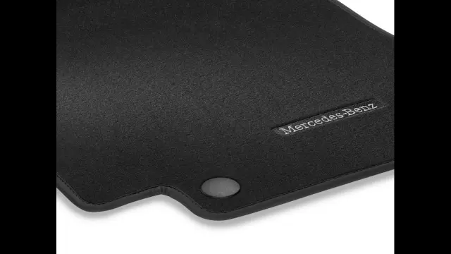 Genuine OEM Velour Floor Mats Classic - Black - Set Of 4 | 254-680