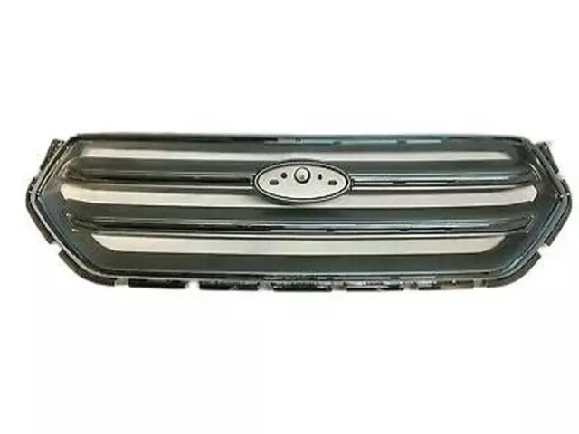 CAPA Certified Grille Assembly For Ford Escape 2017-2019 – Textured Black – Direct Fit GJ5Z8200AA – Evan-Fischer