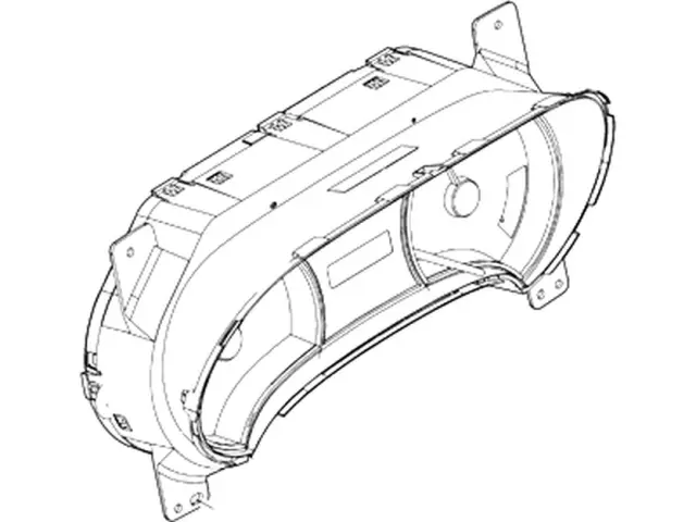 2009-2010 Ford Explorer Instrument Cluster 9L2Z-10849-E