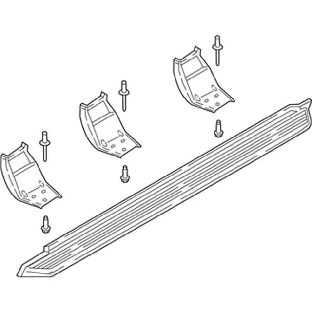JL1Z-16451-CA - Running Board - 2018-2025 Ford Expedition