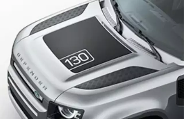 Matte Black Bonnet Decal