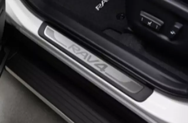 Door Sill Enhancements, RAV4 Logo