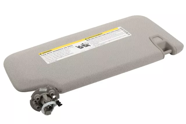 Light Titanium Driver Side Sun Visor