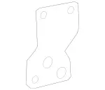 Lock Pillar Trim Bracket