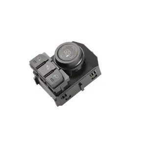 Black Carbon Metallic Door Mirror Remote Control Switch