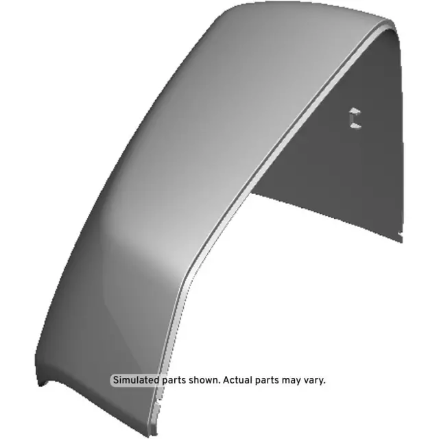 Primed Driver Side Door Mirror Housing Upper Cover