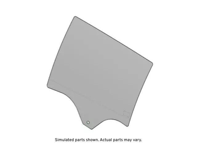 Rear Driver Side Door Window