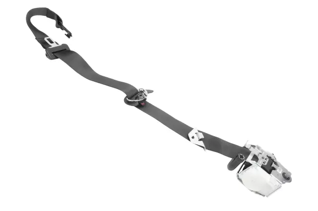 Black Front Driver Side Seat Belt Retractor