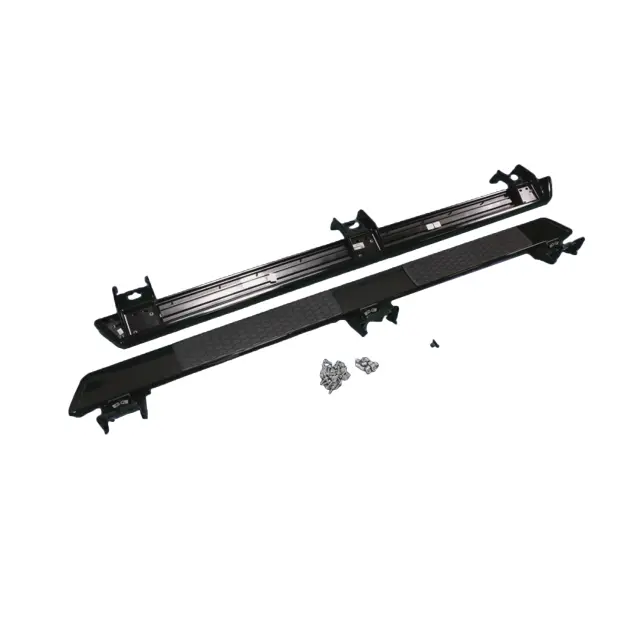82211702AE - Aluminum Running Boards In Black For Crew Cab 2009