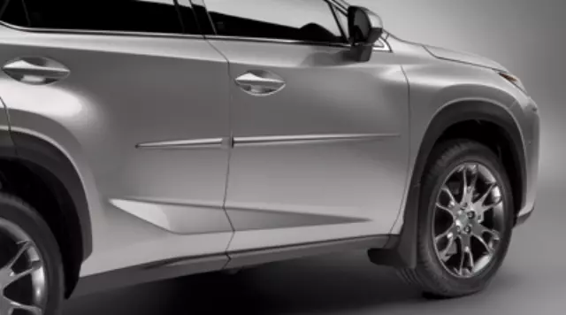 Body Side Moldings - Ultra White