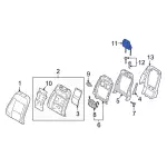 2021-2024 Ford - Headrest