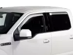 Chrome Side Window Deflectors for Ford F-150 and Super Duty SuperCrew