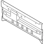 Rear Body Panel Trim Panel