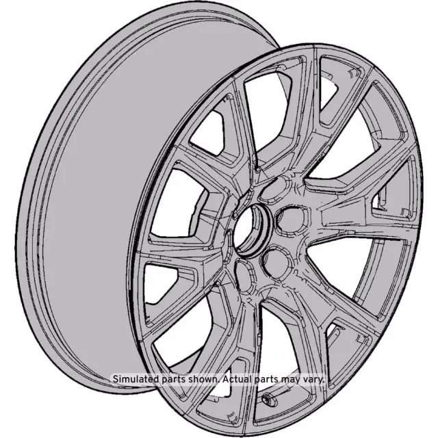 GM Aluminum Front And Rear Wheel 23376319