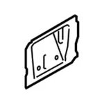 OEM NEW 2015-2020 Ford Transit-150 Left Body Rear Floor Extension KK3Z-6127971-A