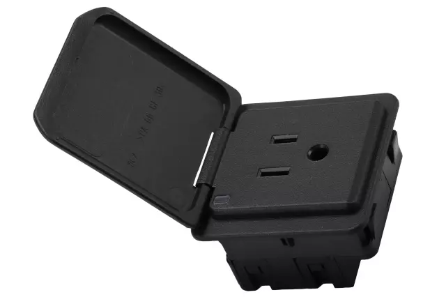 Jet Black Accessory Receptacle