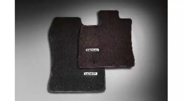 Carpet Floor Mats, Premium, 4 Pc Set - Brown