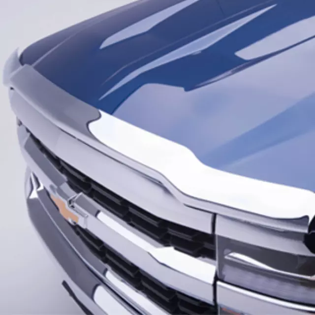 Molded Hood Protector - Chrome