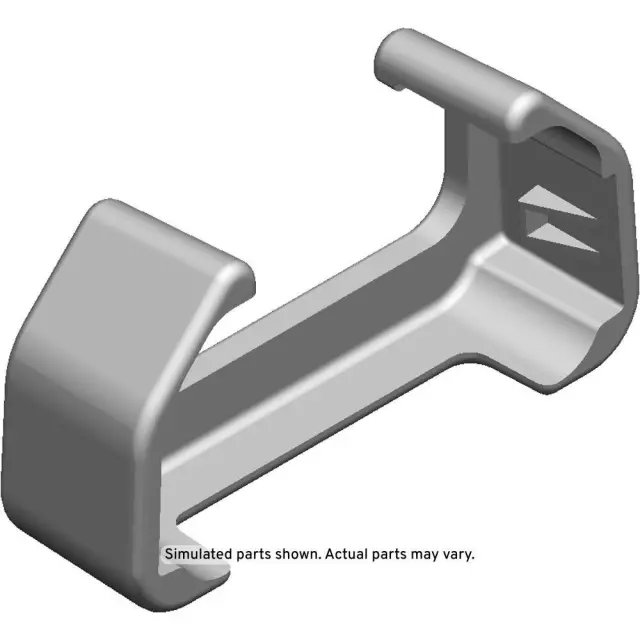 Black Front Seat Adjuster Track End Cap 84162694