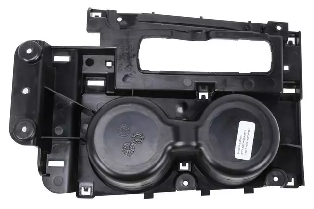 Jet Black Front Floor Console Cup Holder