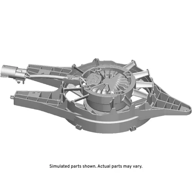 Driver Side Auxiliary Engine Cooling Fan