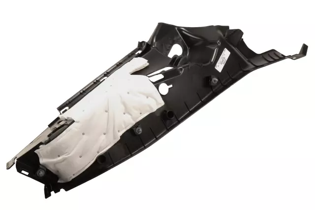 Jet Black Driver Side Body Lock Pillar Garnish Molding