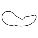 Engine Coolant Thermostat Housing Gasket