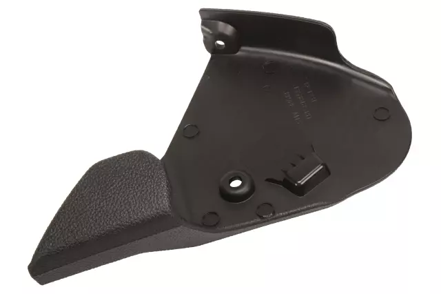 Jet Black Passenger Seat Inner Recliner Finish Cover
