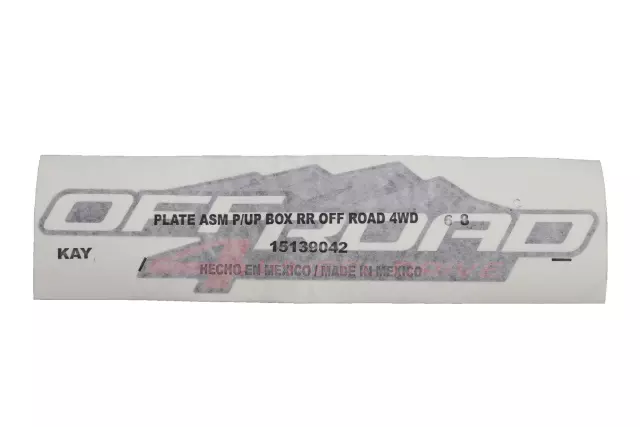 Pickup Box Side Rear Offroad 4 Wheel Drive Decal