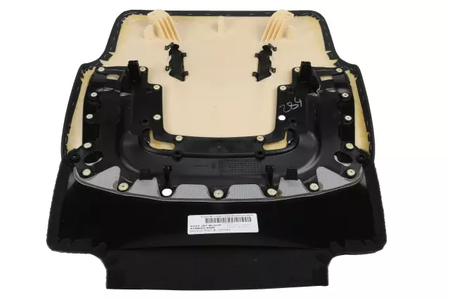 Jet Black Front Seat Back Finish Panel