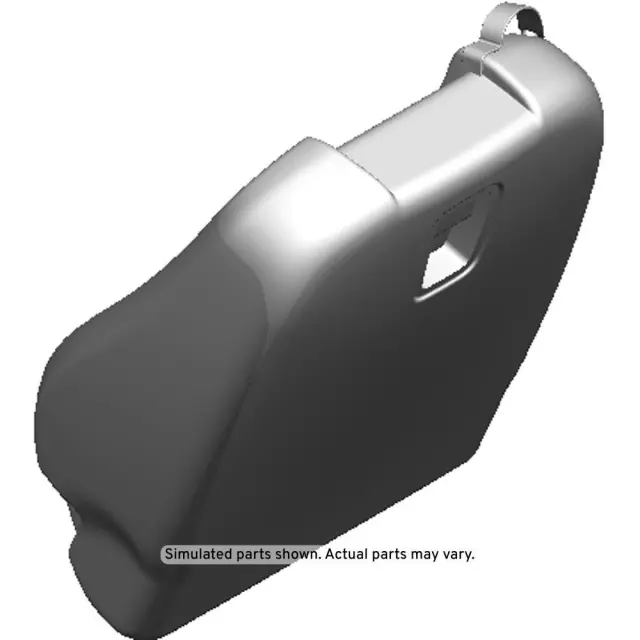 Jet Black Passenger Seat Back Cover