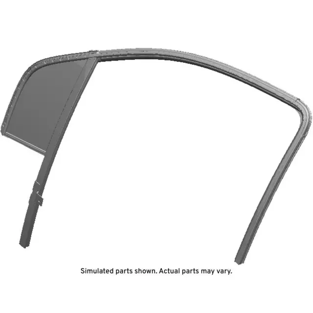 Driver Side Front Door Window Weatherstrip
