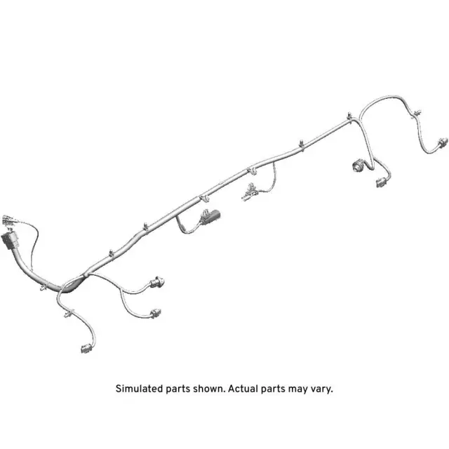 Rear License Plate Lamp Wiring Harness