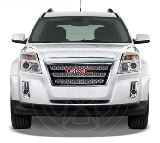 OEM NEW Grille and Liftgate GMC Emblems Black w/Chrome Trim 18-20 Yukon
