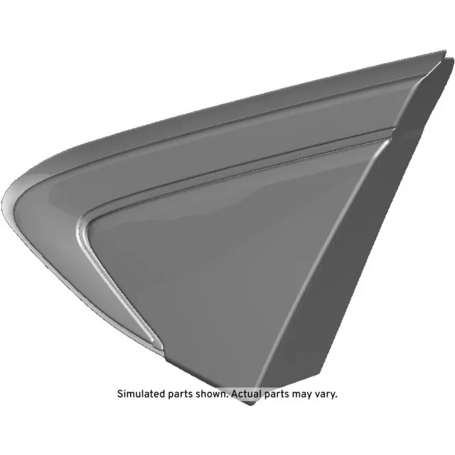 Front Driver Side Fender Upper Rear Molding