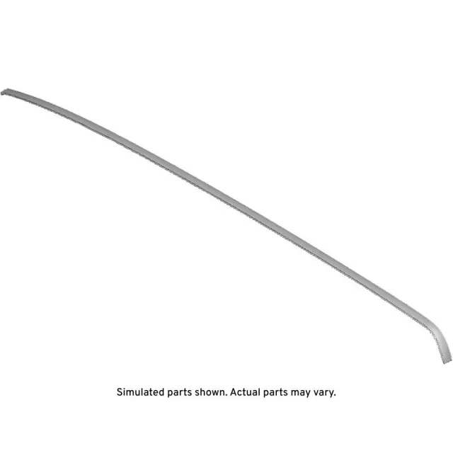 Black Passenger Side Roof Panel Joint Finish Molding