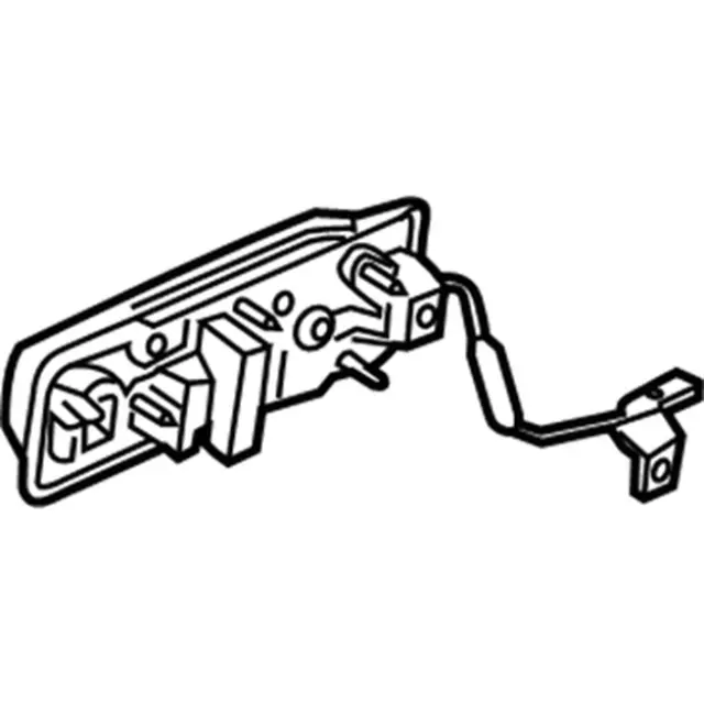 Genuine Ford Exterior Door Handle JC3Z-2522404-AD