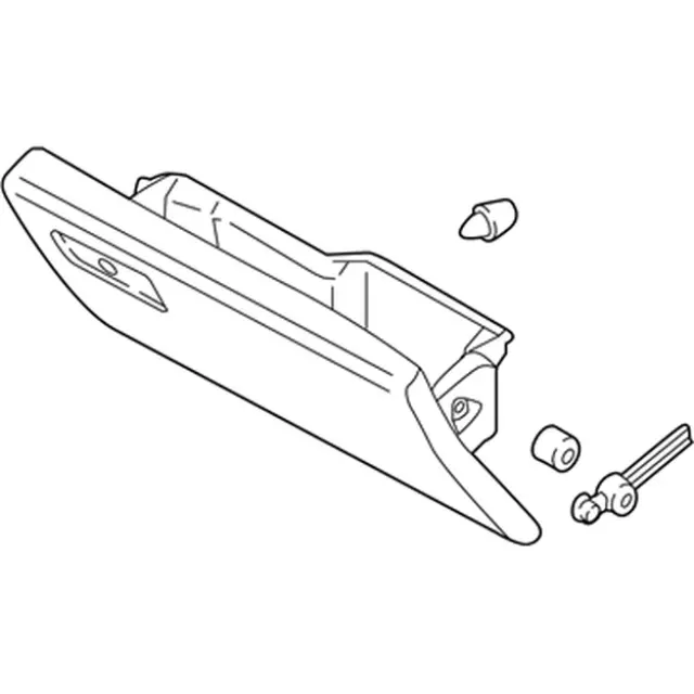 Box Assembly Glove Compartment