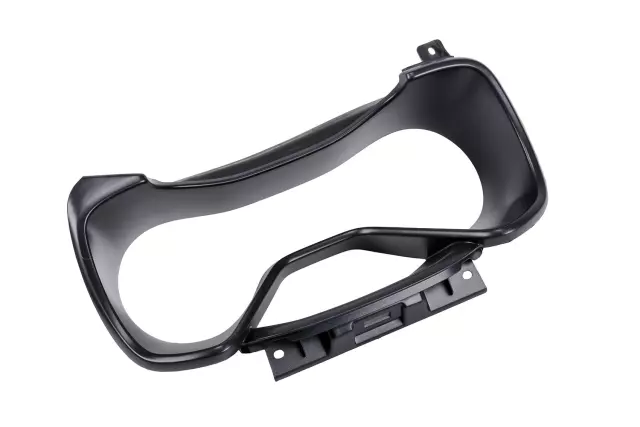 Black Carbon Metallic Instrument Panel Cluster Trim Plate