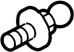 Support Rod Ball Stud
